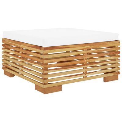 vidaXL Set Divani da Giardino 5 pz con Cuscini Legno Massello di Teak