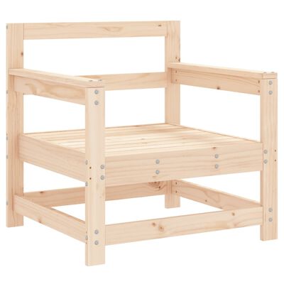 vidaXL Set Salotto da Giardino 7 pz in Legno Massello di Pino