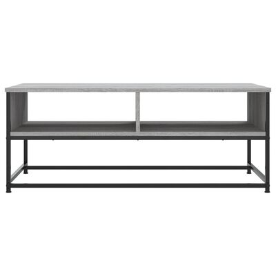 vidaXL Tavolino da Salotto Grigio Sonoma 100x51x40cm Legno Multistrato