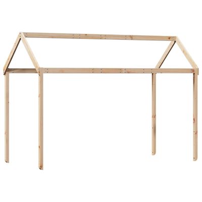 vidaXL Tetto per Letto Bambini 207x80,5x151,5cm Legno Massello di Pino