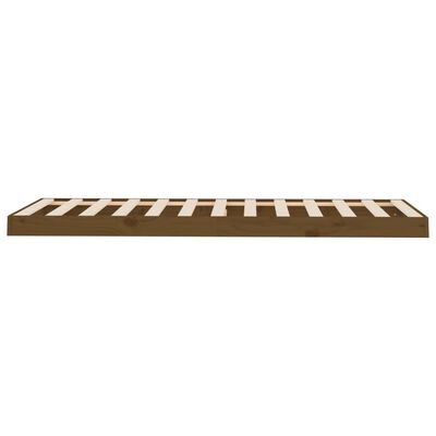 vidaXL Giroletto Ambra 75x190 cm Small Single Legno Massello di Pino