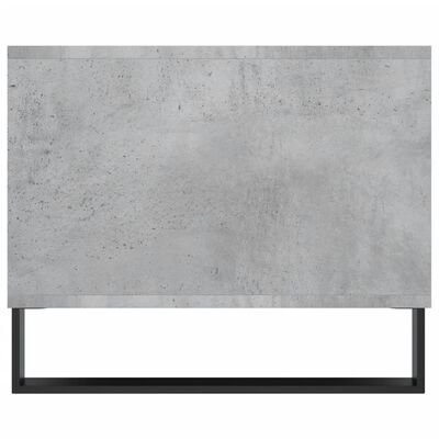 vidaXL Tavolino Salotto Grigio Cemento 102x50x40 cm Legno Multistrato