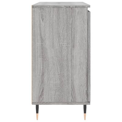 vidaXL Credenza Grigio Sonoma 104x35x70 cm in Legno Multistrato