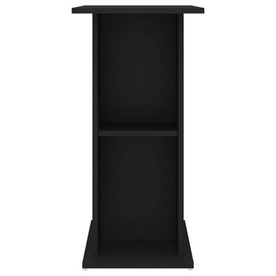 vidaXL Supporto per Acquario Nero 75x36x72,5 cm in Legno Multistrato