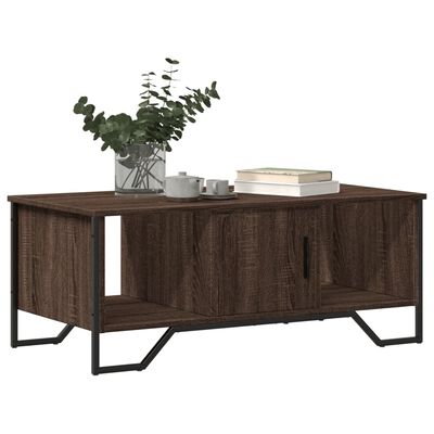 vidaXL Tavolino Salotto Rovere Marrone 100x51x40 cm Legno Multistrato