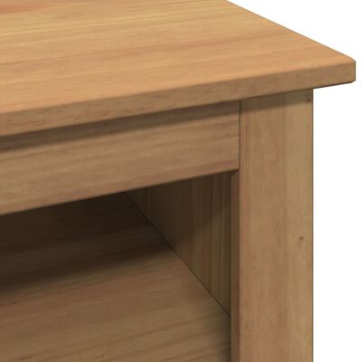 vidaXL Scrivania Panama 112x45x75 cm Legno Massello di Pino