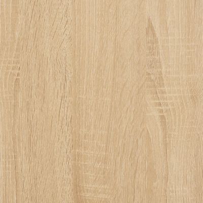 vidaXL Panca Portaoggetti Rovere Sonoma 102x42x45 cm Legno Multistrato