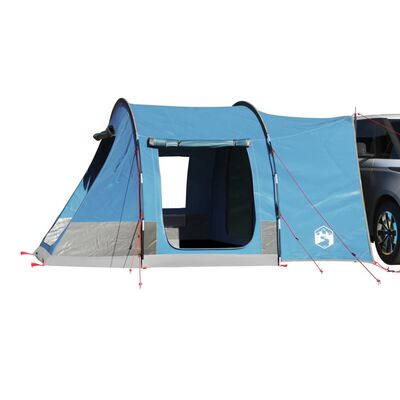 vidaXL Tenda da Campeggio per Auto per 2 Persone Blu Impermeabile