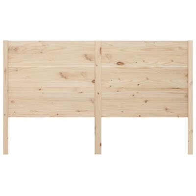 vidaXL Testiera per Letto 141x4x100 cm in Legno Massello di Pino