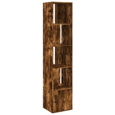 vidaXL Libreria Rovere Fumo 40x36x189 cm in Legno Multistrato