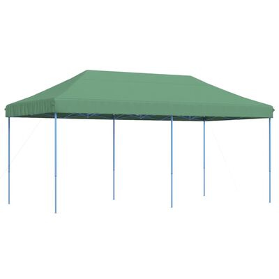 vidaXL Tenda da Festa Pieghevole Pop-Up Verde 580x292x315 cm