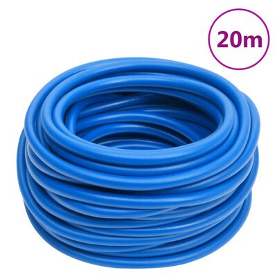 vidaXL Tubo d'Aria Blu 0,6" 20 m in PVC