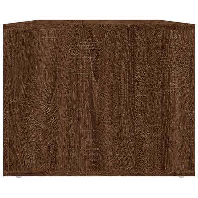 vidaXL Tavolino Salotto Rovere Marrone 80x50x40 cm Legno Multistrato