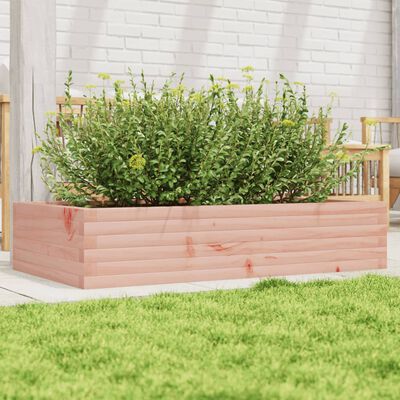 vidaXL Fioriera da Giardino 110x60x23 cm in Legno Massello di Douglas