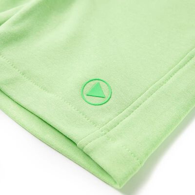 Pantaloncini da Bambino Verde Fluo 104