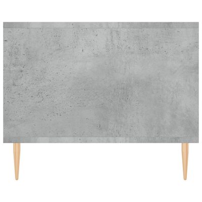 vidaXL Tavolino Salotto Grigio Cemento 102x50x40 cm Legno Multistrato