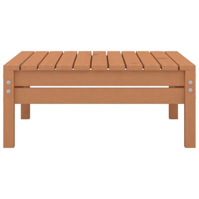 vidaXL Set Salotto da Giardino 5pz Marrone Ambra Legno Massello Pino