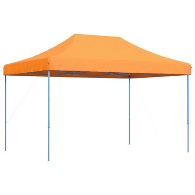 vidaXL Tenda da Festa Pieghevole Pop-Up Arancione 410x279x315 cm