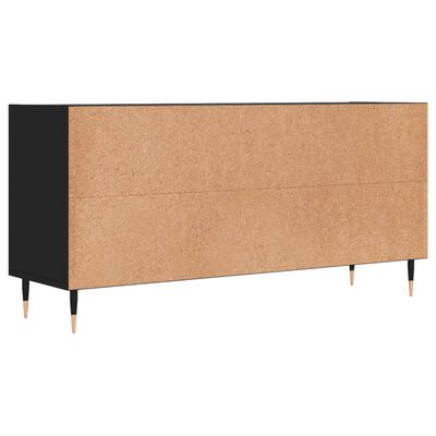 vidaXL Mobile Porta TV Nero 103,5x30x50 cm in Legno Multistrato