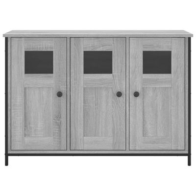 vidaXL Credenza Grigio Sonoma 100x35x70 cm in Legno Multistrato