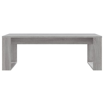 vidaXL Tavolino da Salotto Grigio Sonoma 102x50x35cm Legno Multistrato