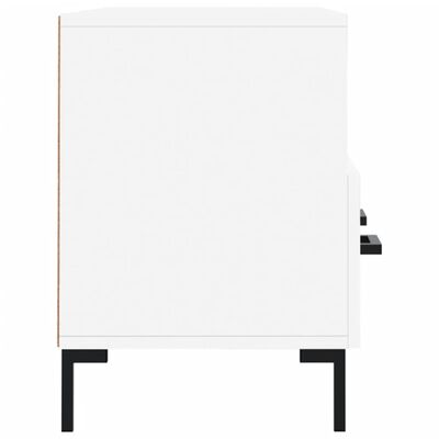 vidaXL Mobile Porta TV Bianco 102x36x50 cm in Legno Multistrato