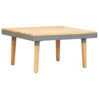 vidaXL Tavolino per Giardino 60x60x31,5 cm Legno Massello di Acacia