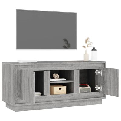 vidaXL Mobile TV Grigio Sonoma 102x35x45 cm in Legno Multistrato