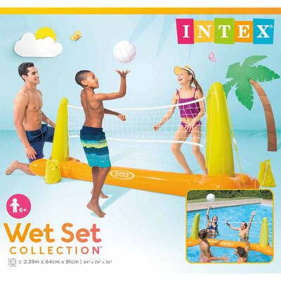 Intex Gioco Pallavolo da Piscina 239x64x91 cm