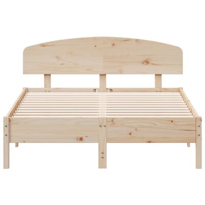 vidaXL Letto senza Materasso 120x190 cm in Legno Massello di Pino