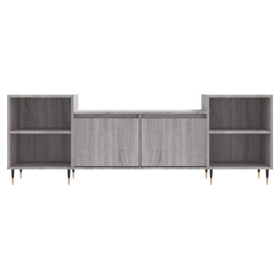 vidaXL Mobile TV Grigio Sonoma 160x35x55 cm in Legno Multistrato