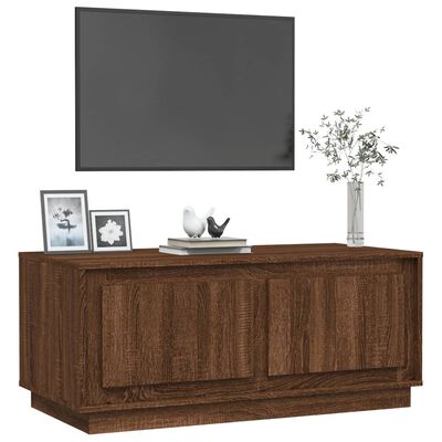 vidaXL Tavolino Salotto Rovere Marrone 102x50x44 cm Legno Multistrato