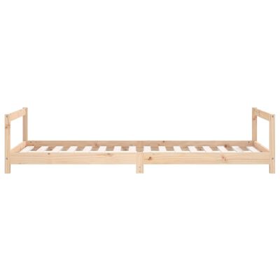 vidaXL Giroletto per Bambini 90x200 cm in Legno Massello di Pino