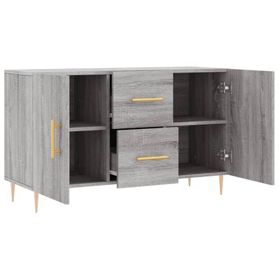 vidaXL Credenza Grigio Sonoma 100x36x60 cm in Legno Multistrato