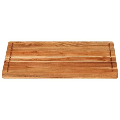 vidaXL Tagliere 50x38x2,5 cm in Legno Massello di Acacia