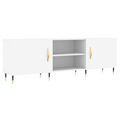 vidaXL Mobile Porta TV Bianco 150x30x50 cm in Legno Multistrato