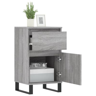 vidaXL Credenza Grigio Sonoma 40x35x70 cm in Legno Multistrato