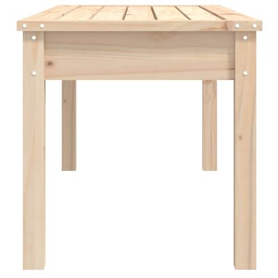 vidaXL Panca da Giardino 109x44x45 cm in Legno Massello di Pino