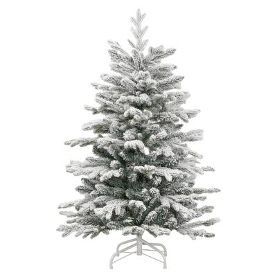 vidaXL Albero Natale Artificiale Incernierato con Neve Fioccata 150 cm