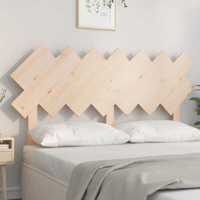 vidaXL Testiera per Letto 141x3x80,5 cm in Legno Massello di Pino