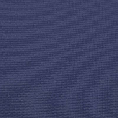 vidaXL Cuscino per Pallet Blu Marino 60x61,5x10 cm in Tessuto