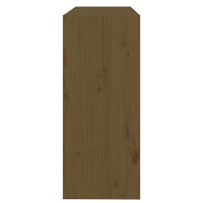 vidaXL Libreria/Divisorio Ambra 80x30x71,5 cm Legno Massello di Pino