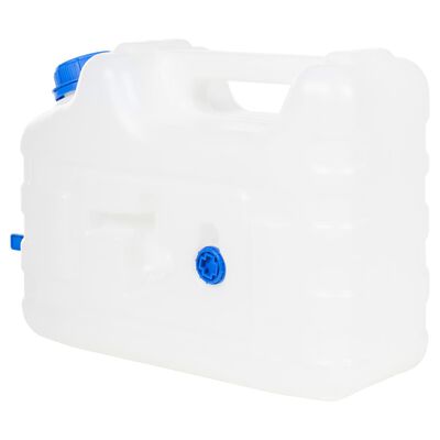 vidaXL Contenitore Acqua con Rubinetto Trasparente 10 L in Plastica