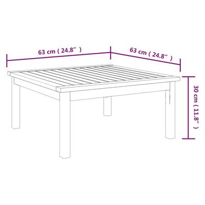 vidaXL Set Divani da Giardino 3 pz con Cuscini Massello d'Acacia