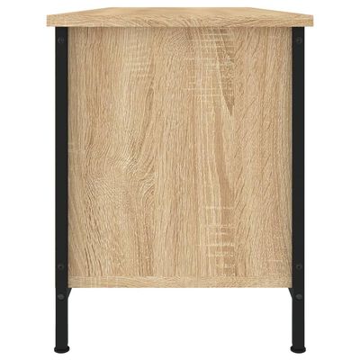 vidaXL Mobile Porta TV Rovere Sonoma 102x35x45 cm in Legno Multistrato