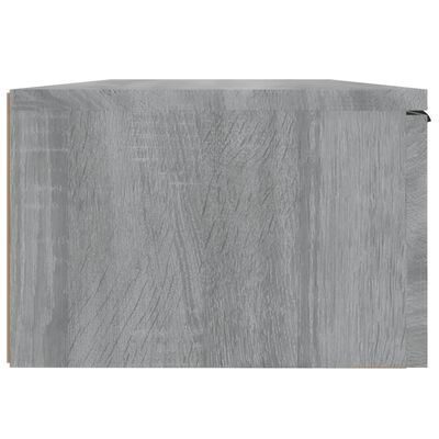 vidaXL Mobili Pensili 2 pz Grigio Sonoma 68x30x20 cm Legno Multistrato