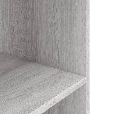 vidaXL Supporto Acquario 60x30x60cm in Legno Multistrato Grigio Sonoma