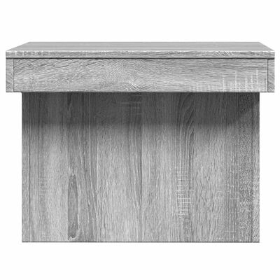 vidaXL Tavolino da Salotto Grigio Sonoma 80x55x40 cm Legno Multistrato