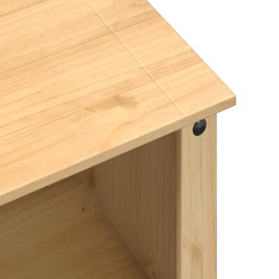 vidaXL Cantinetta per Vini Corona 107,5x51x105,5cm Legno Massello Pino