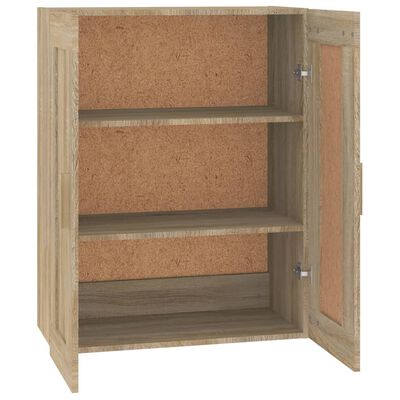 vidaXL Pensile Rovere Sonoma 69,5x32,5x90 cm in Legno Multistrato